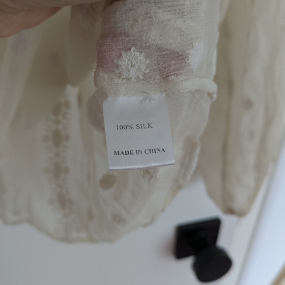 Zoa Ney York Silk Blouse - Picture 4 of 4